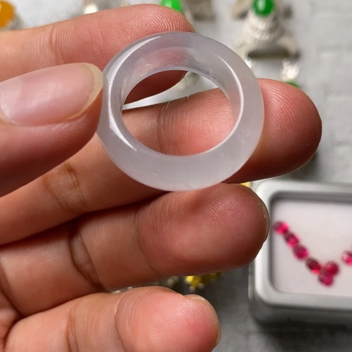 未镶嵌定制翡翠正冰18mm