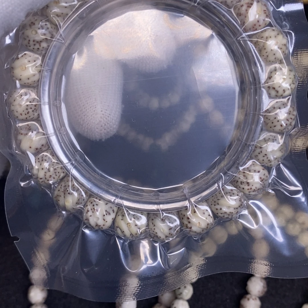 星月菩提吊坠扭转桶珠单圈10*9