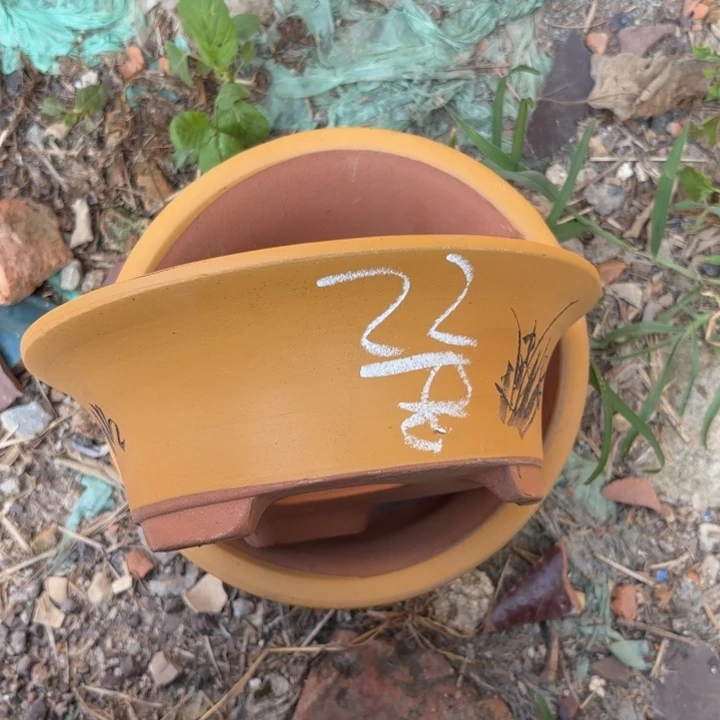 紫砂花盆紫砂等珍贵