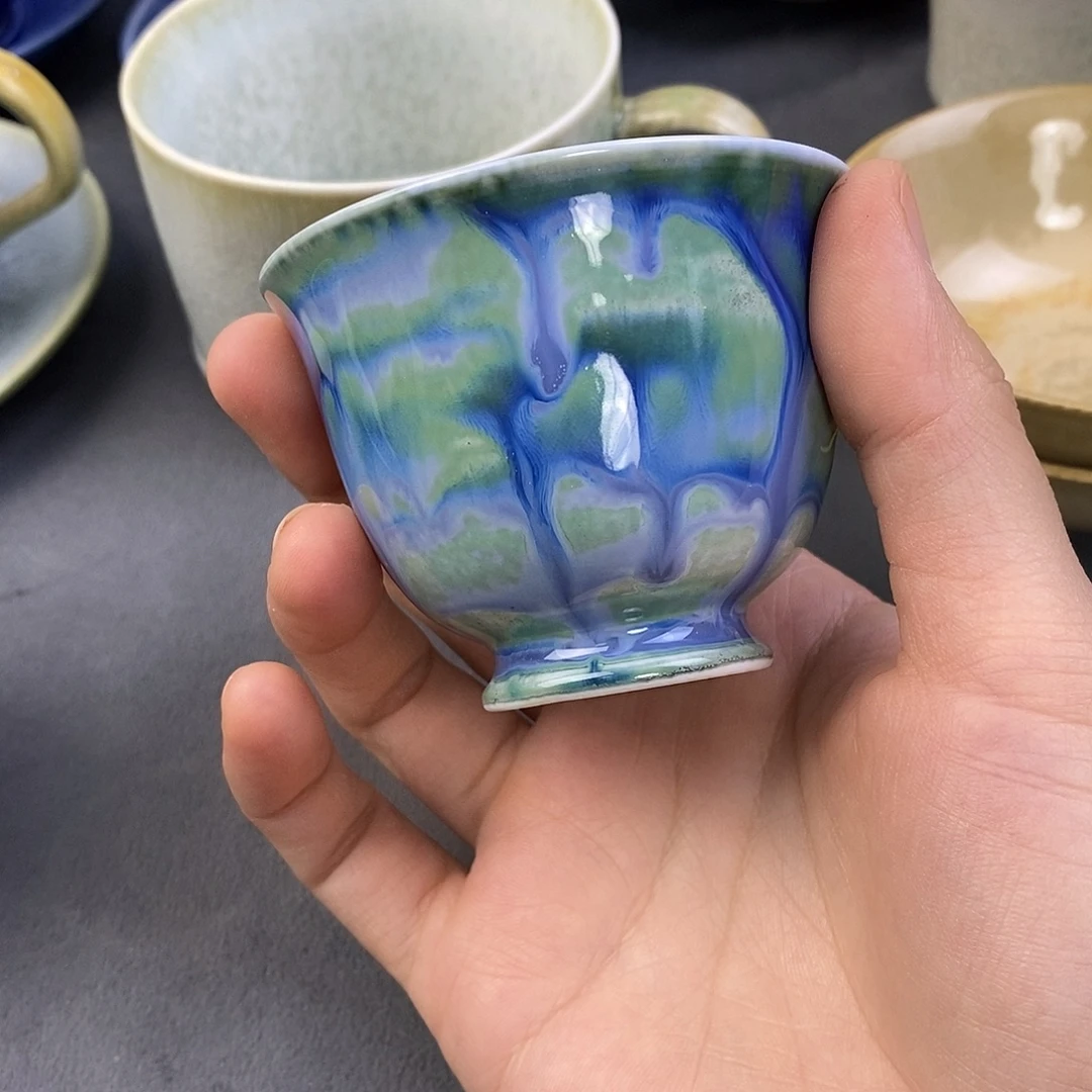 景德镇高温颜色釉杯