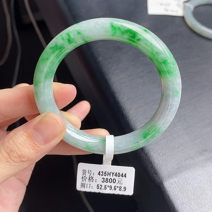 未镶嵌手镯翡翠52➕圆条