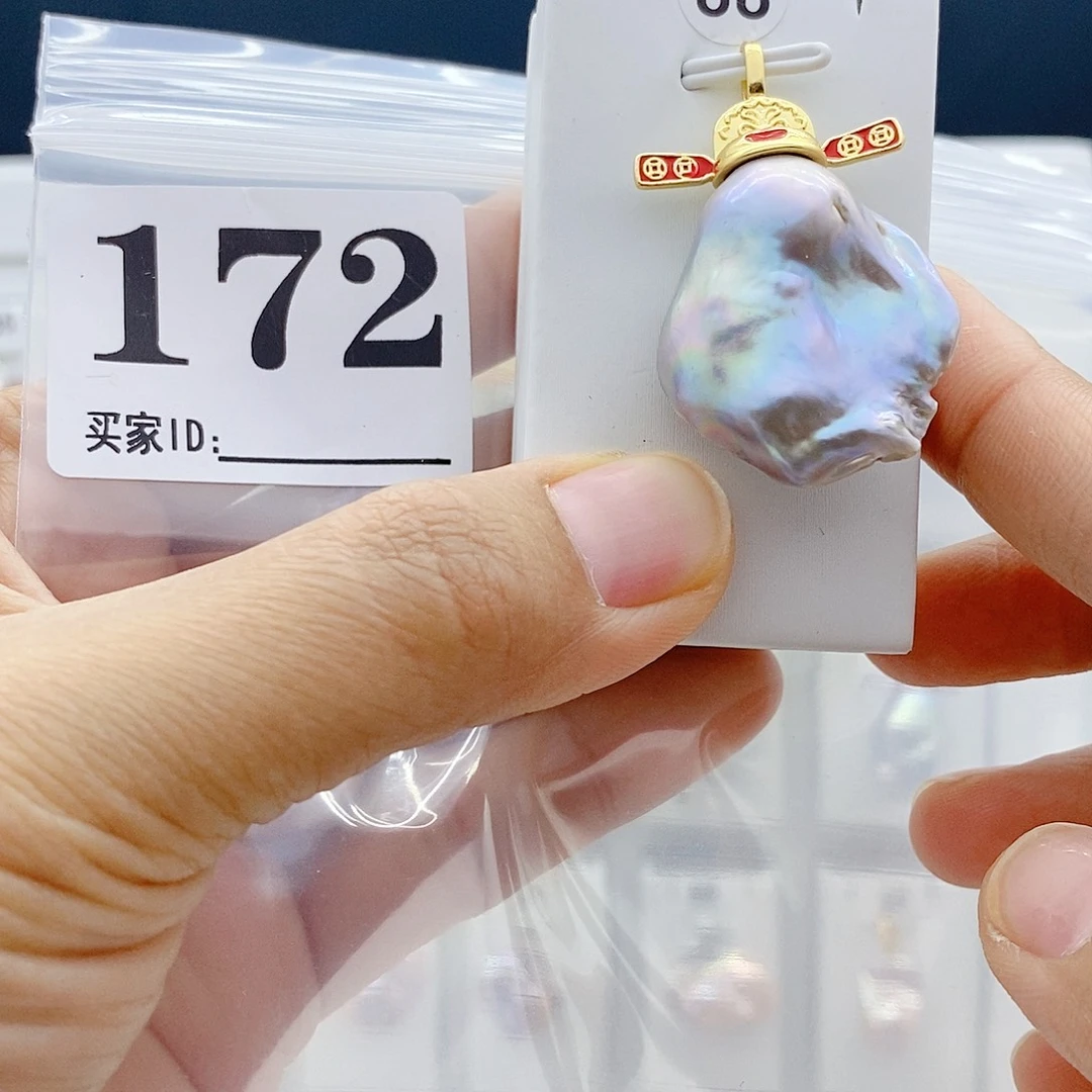 钛钢颈饰淡水珍珠