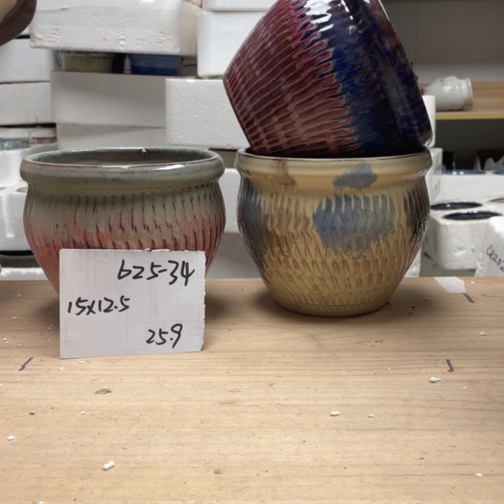 紫砂花盆多肉花盆微瑕34