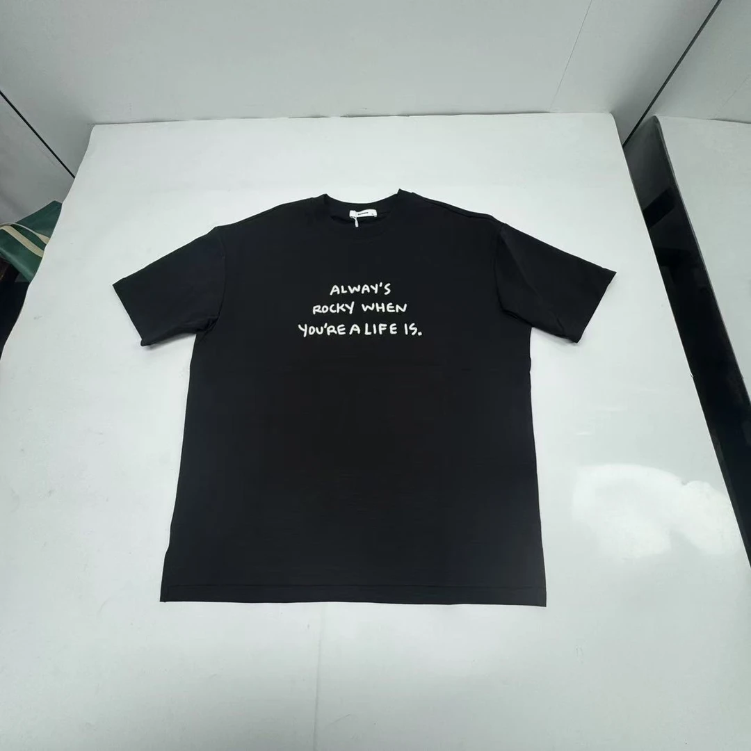 【陌选】夏季新款半袖男士潮流时尚休闲高品质宽松圆领短袖-CH7702