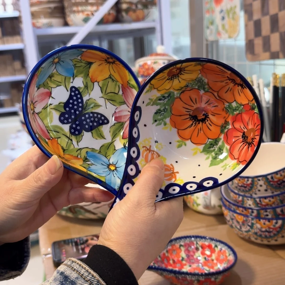 陶瓷手柄碟2只看图