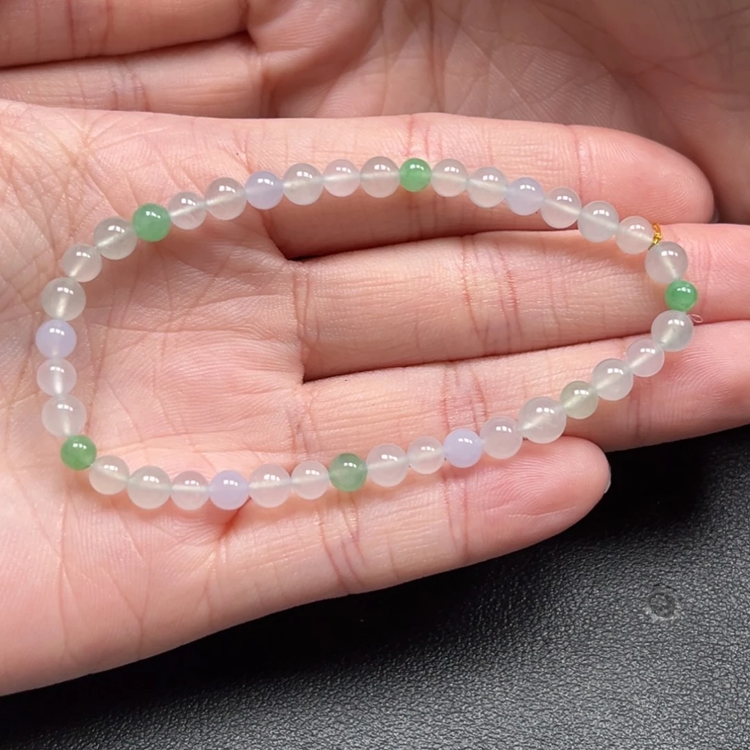 翡翠未镶嵌手串缅甸翡翠