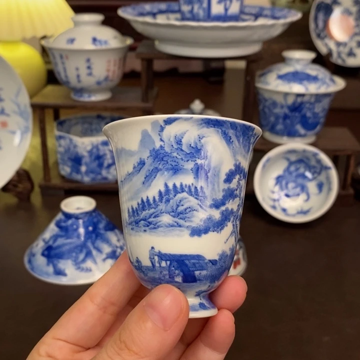 景德镇陶瓷手工手绘