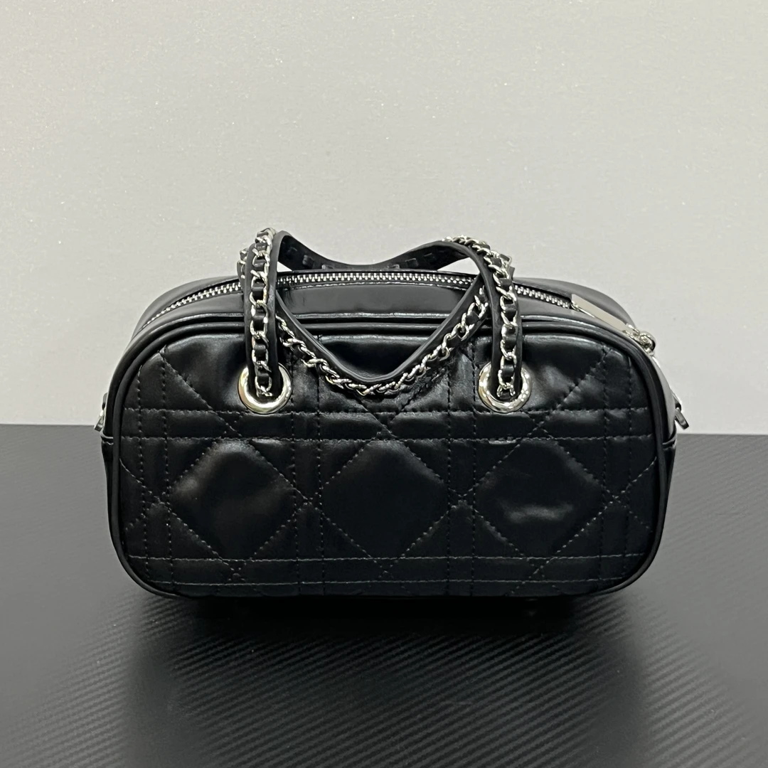 手工真皮包-L88020-单格-蒂-黑