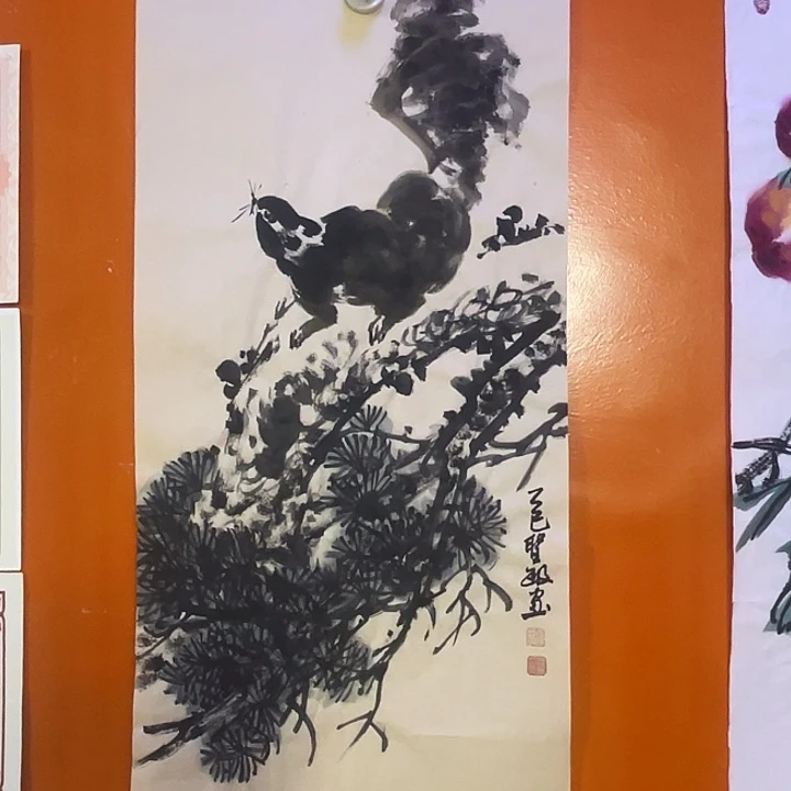 国画张圣敏先生纯手绘作品