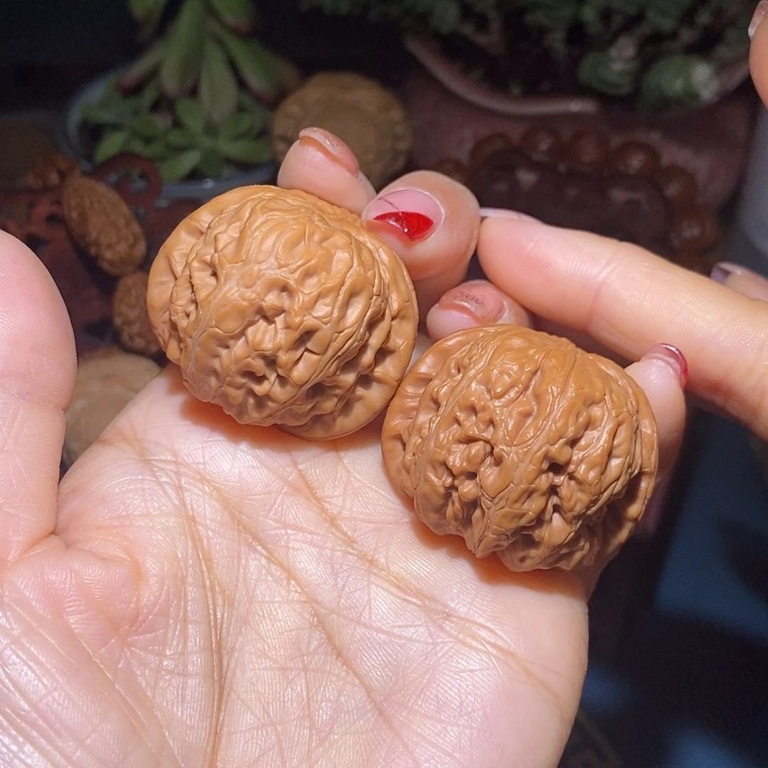 文玩核桃把件元宝41.5