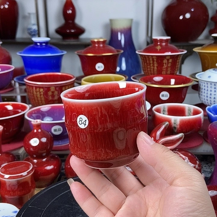 陶瓷景德镇名陶坊原矿郎红
