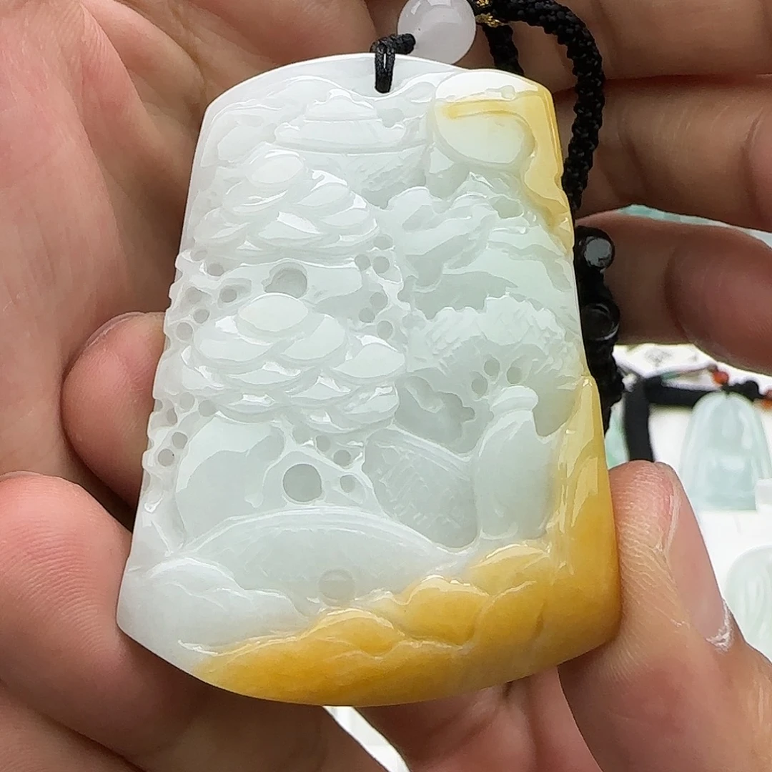 颈饰未镶嵌翡翠翡翠