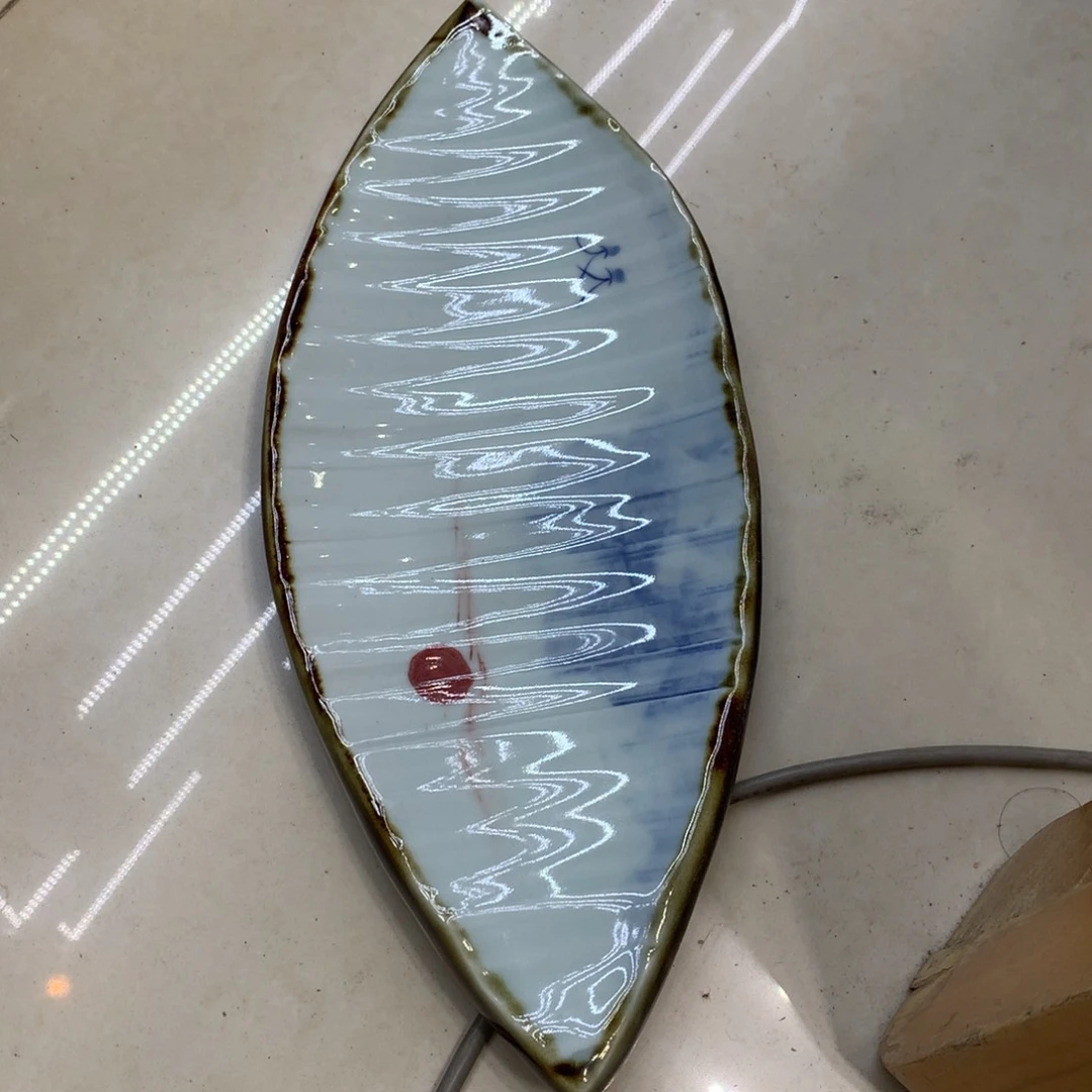 陶景德镇粗陶复古盘碗微瑕