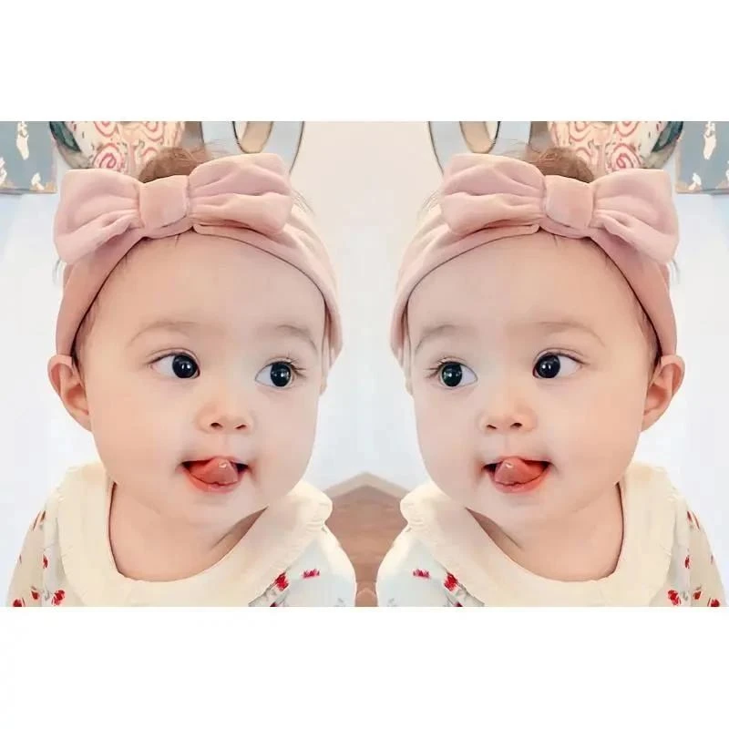 可爱宝宝备孕结婚婚房bb贴画漂亮女娃娃图片海报新生大眼睛胎教画