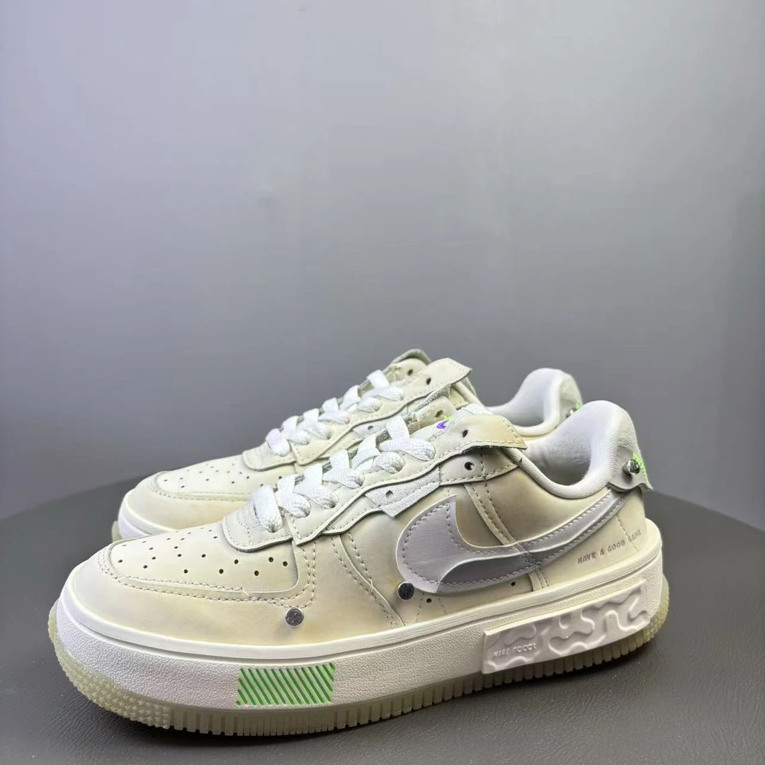 95新 maje 37.5码 空军一号白色板鞋 非原盒