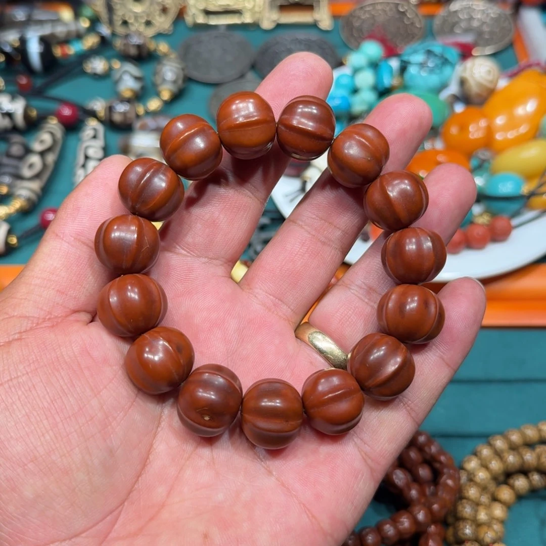 金刚菩提吊坠精品手盘猴头手串