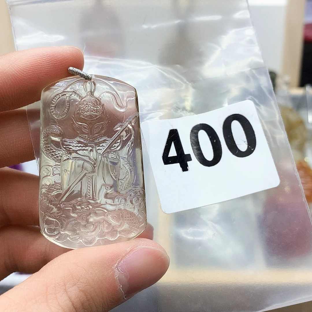 水晶颈饰未镶嵌挂件