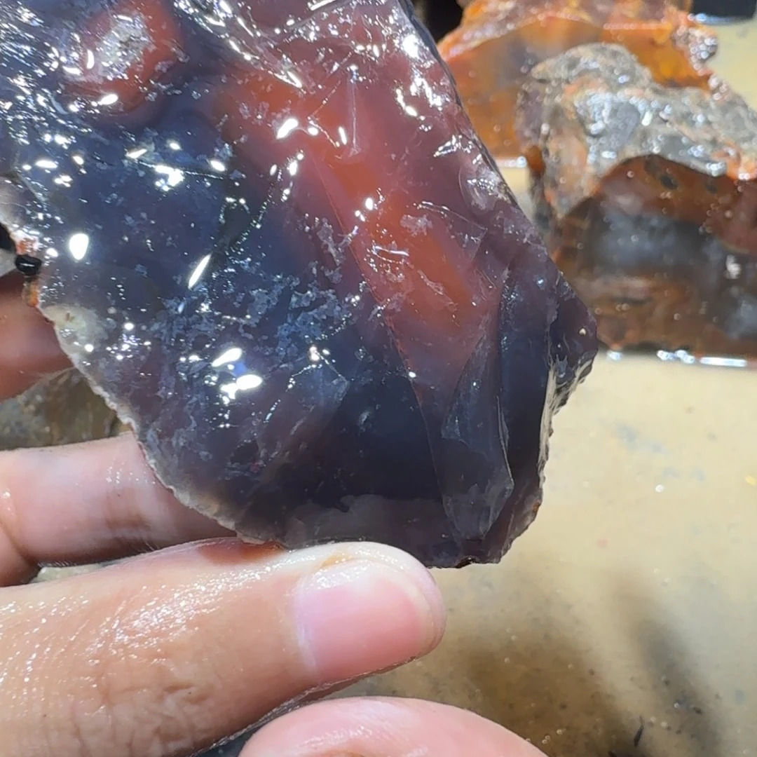 未镶嵌玛瑙/玉髓珠宝半成品