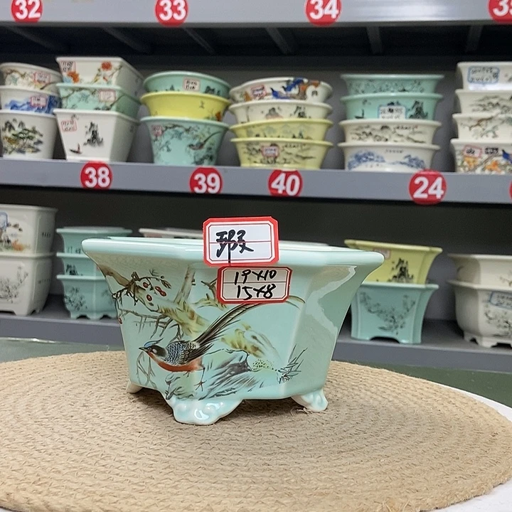 紫砂紫砂花盆0233