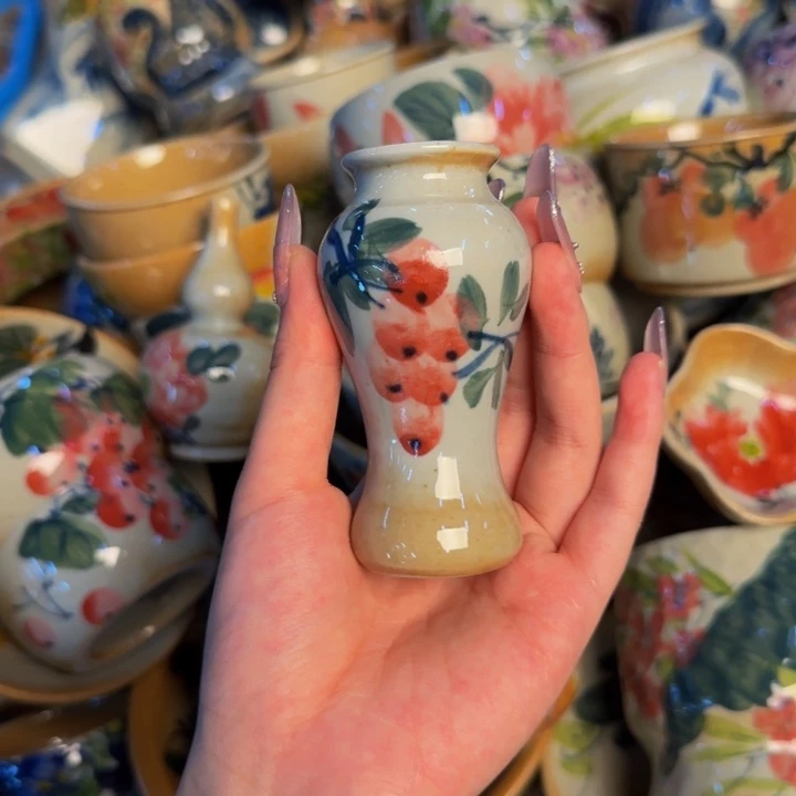 瓷片景德镇陶瓷手工手绘