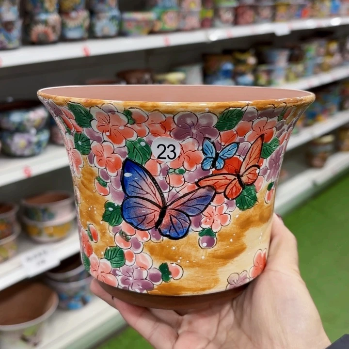 红陶内口16高12.5