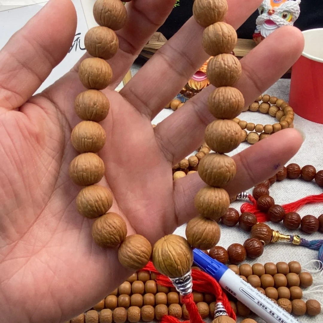 【闪购商品】猴头核桃手串凤羽福利款