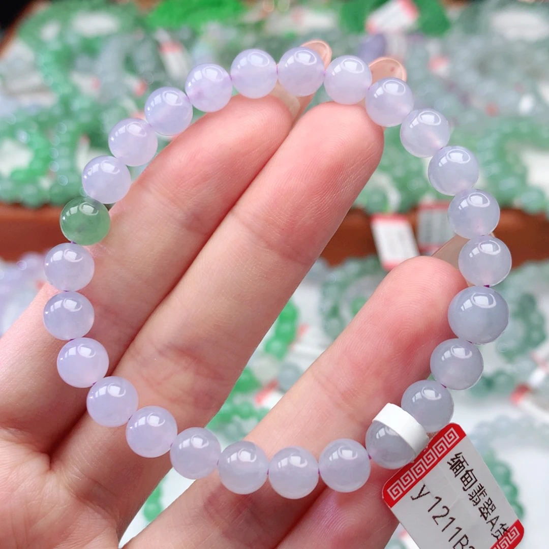 翡翠手链未镶嵌翡翠7mm