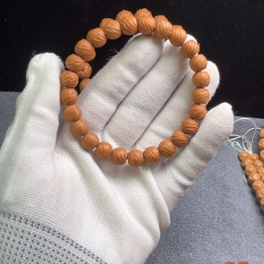 手串猴头核桃全品手工云锦9+