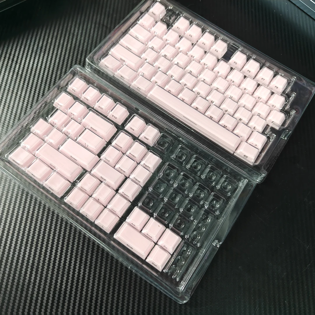 果冻侧刻键帽透光