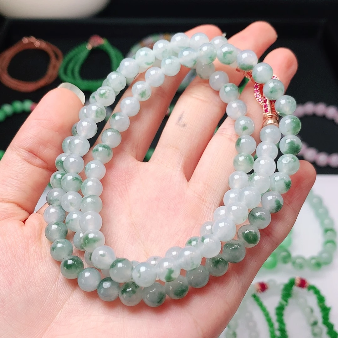 翡翠未镶嵌手链翡翠