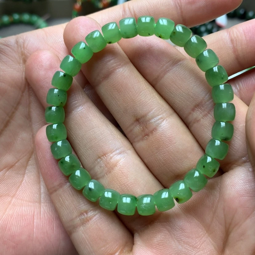 【闪购商品】手链未镶嵌和田玉（碧玉）