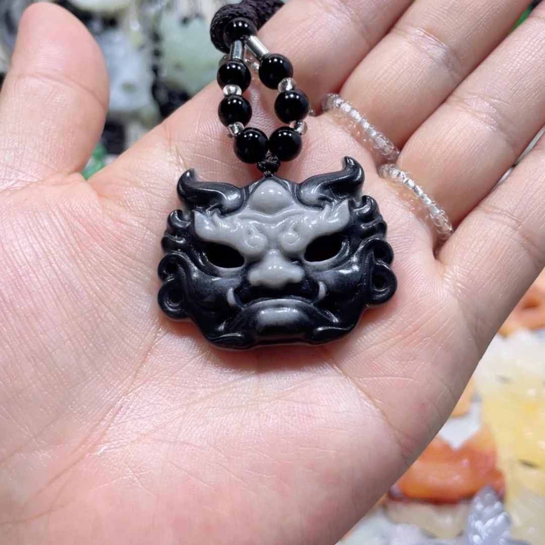 【闪购商品】岫玉未镶嵌颈饰18吊坠