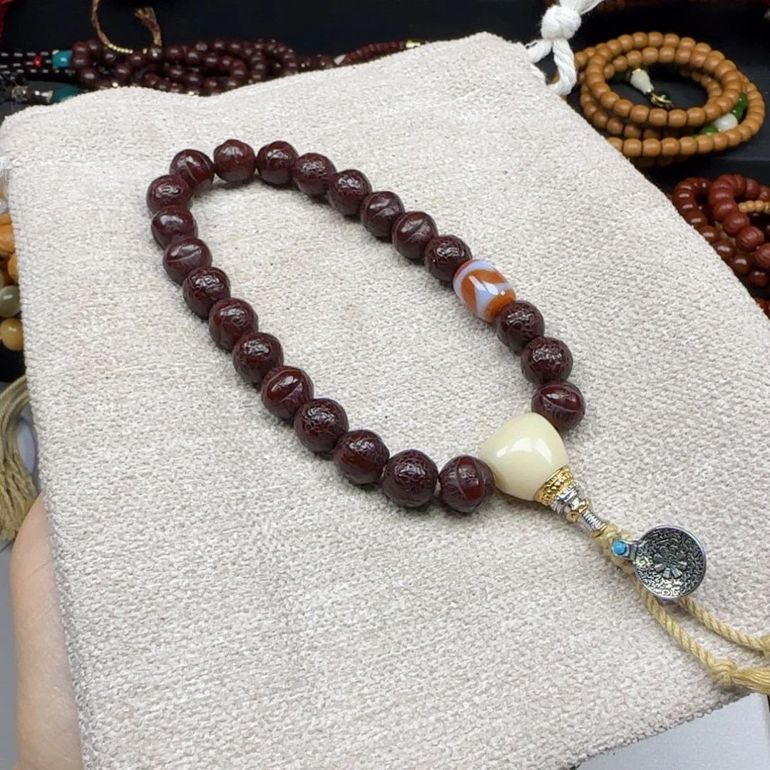 林***宝猴头核桃手串凤眼10.5