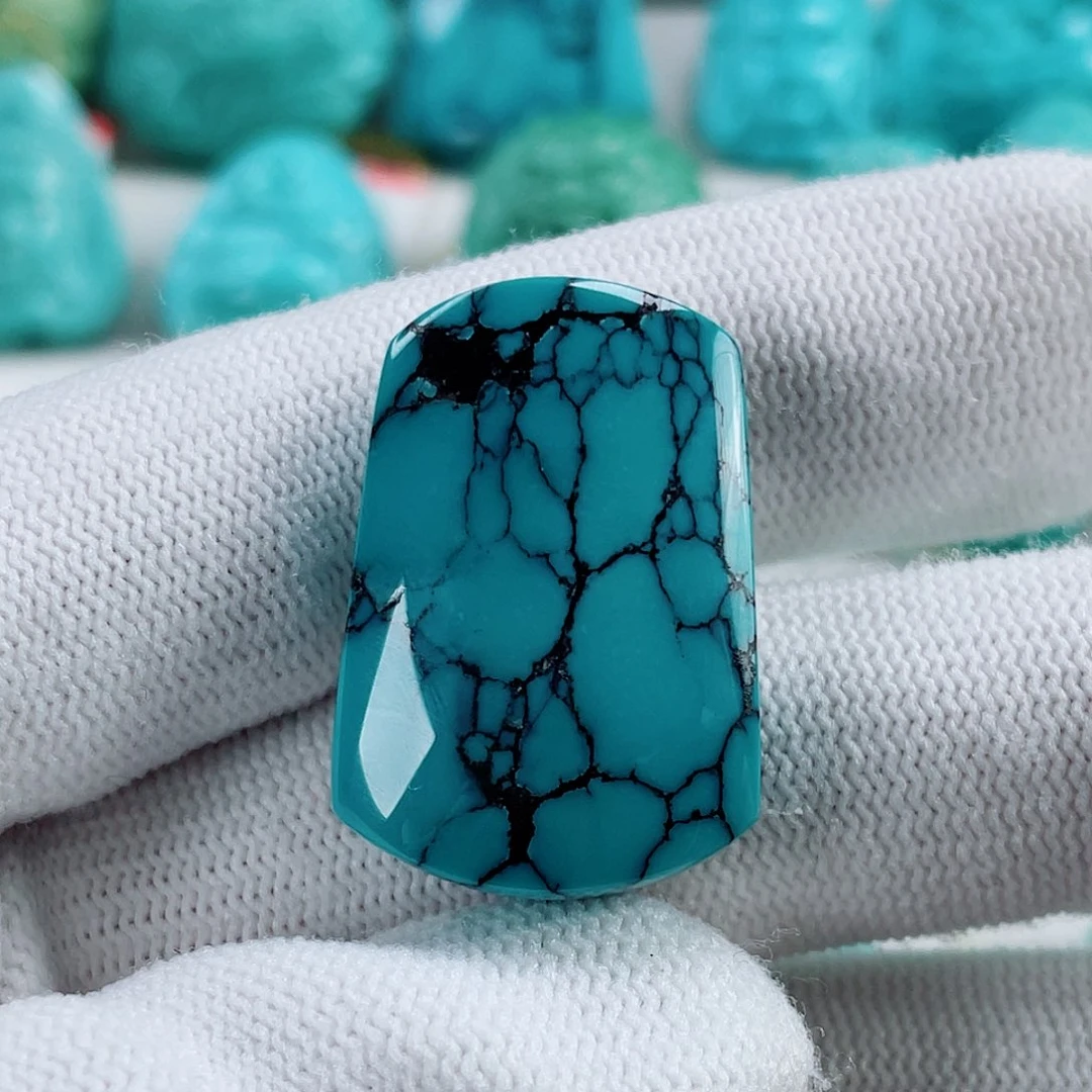 绿松石未镶嵌车挂