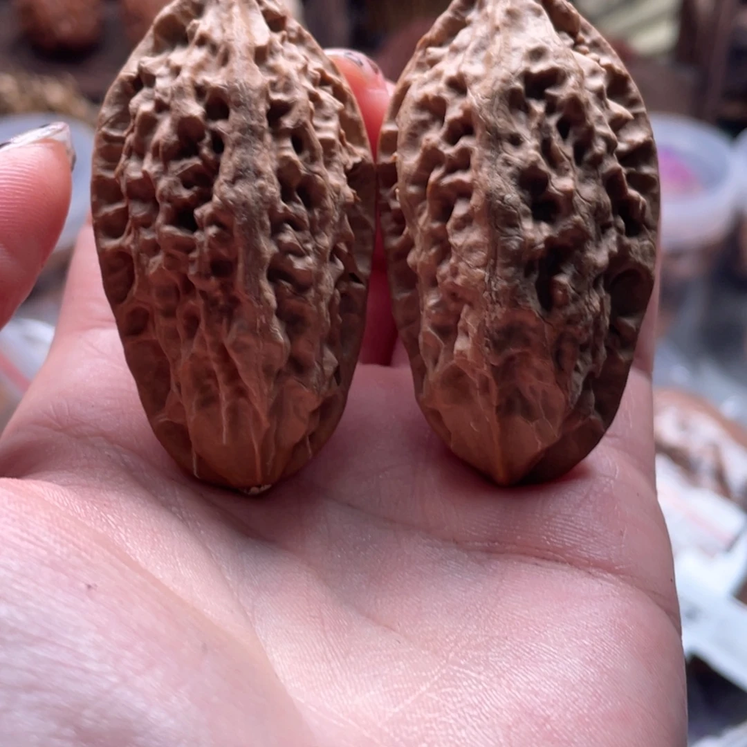 文玩核桃把件楸刀鱼88