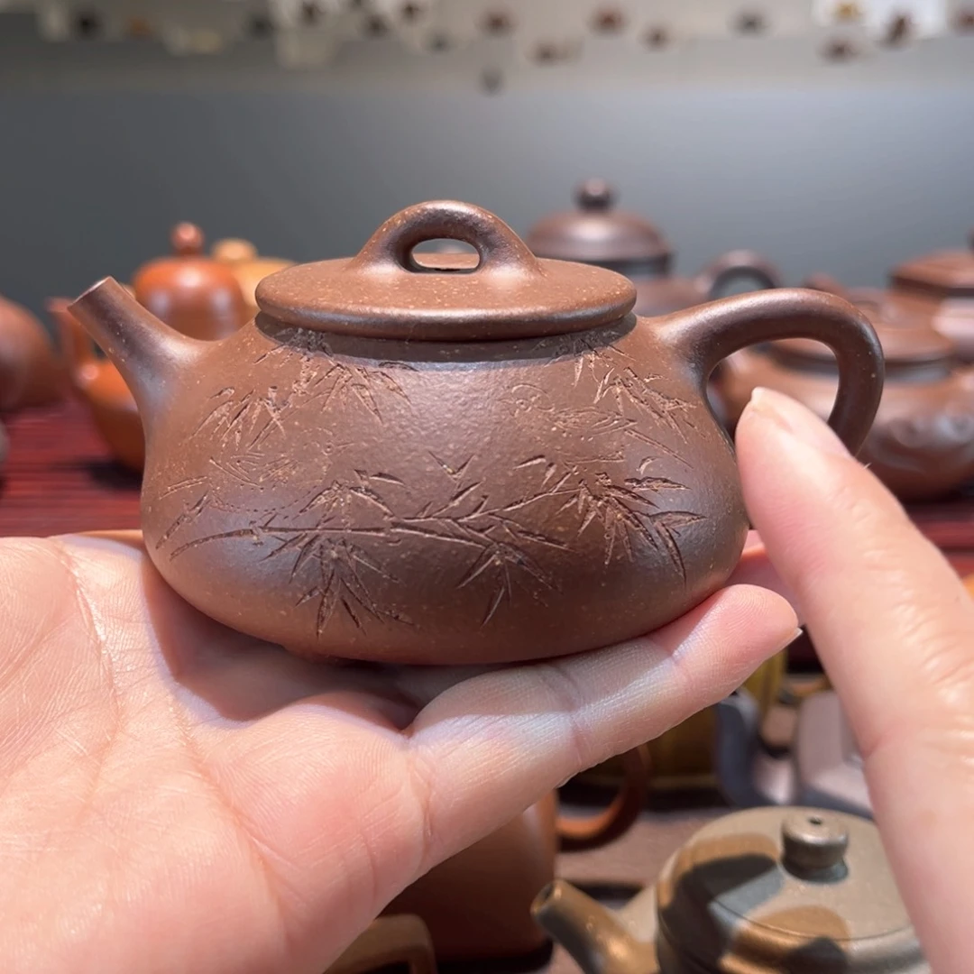 紫砂茶壶東**亮宜兴紫砂壶