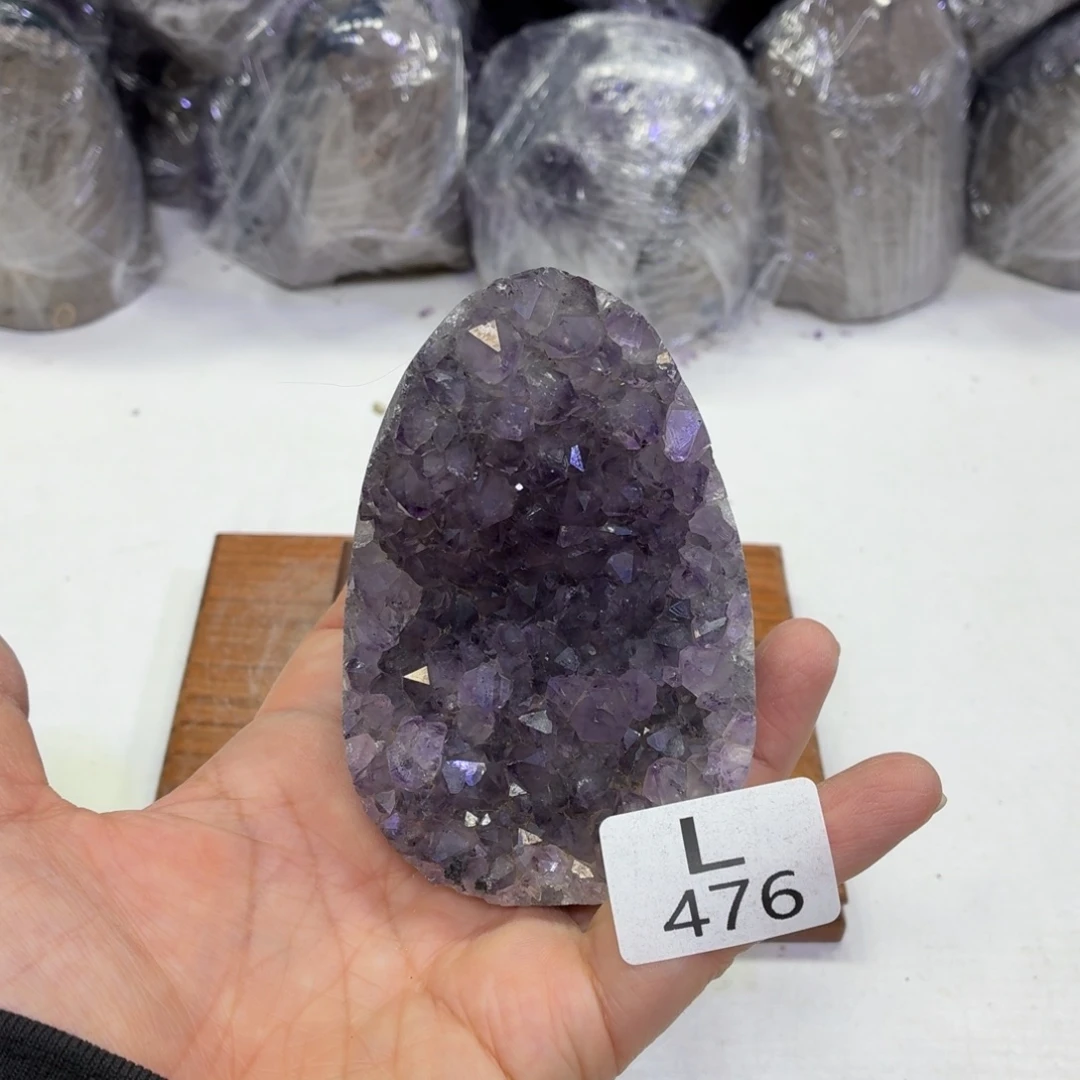 未镶嵌摆件水晶天然紫水晶