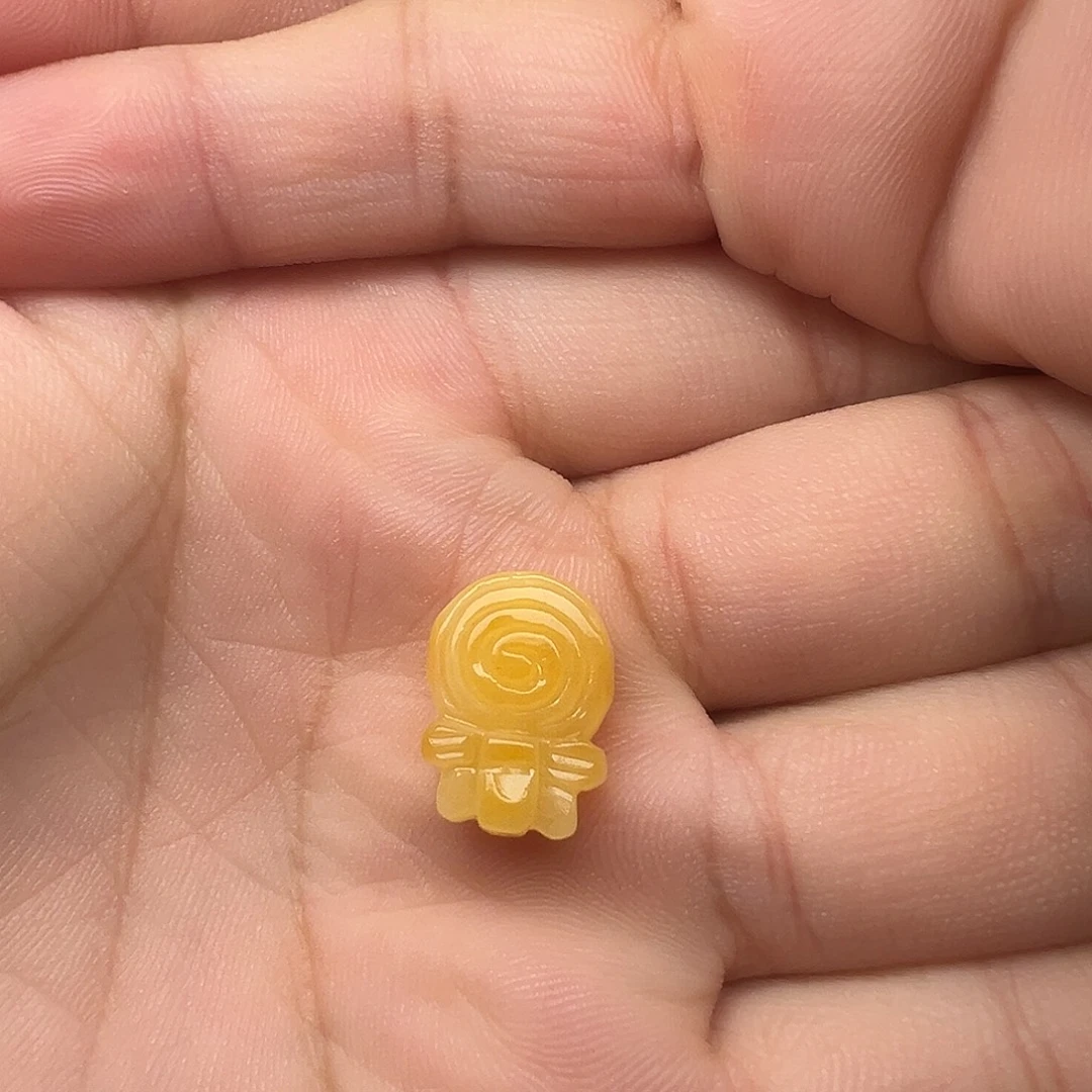 蜜蜡未镶嵌颈饰棒棒糖提溜