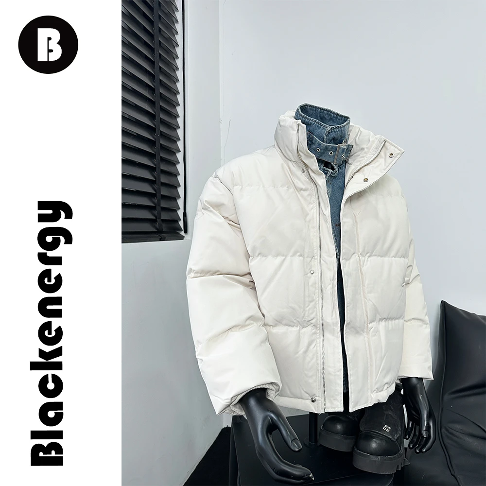 假两件面包服男士冬季美式重磅宽松棉服保暖加厚夹克棉衣国潮