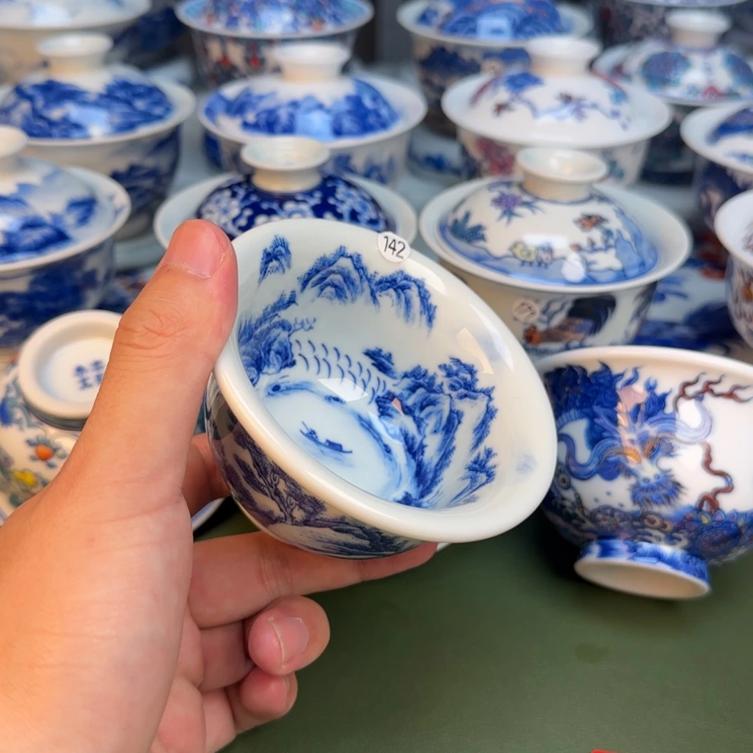 彦祖纯手工手绘茶具142