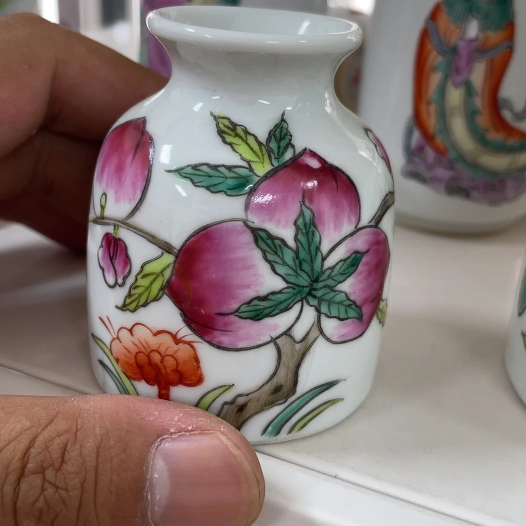 手绘陶瓷作品欣赏
