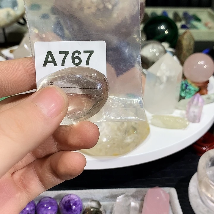 再****水晶未镶嵌珠宝半成品天然水晶A767