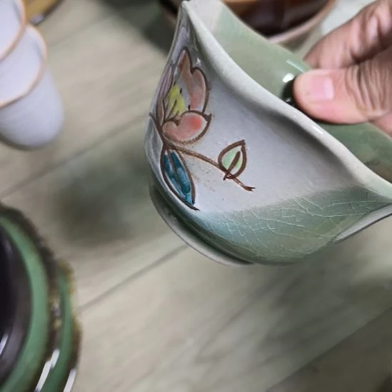 瓷片磁州窑五厂盘碗壶杯有瑕疵