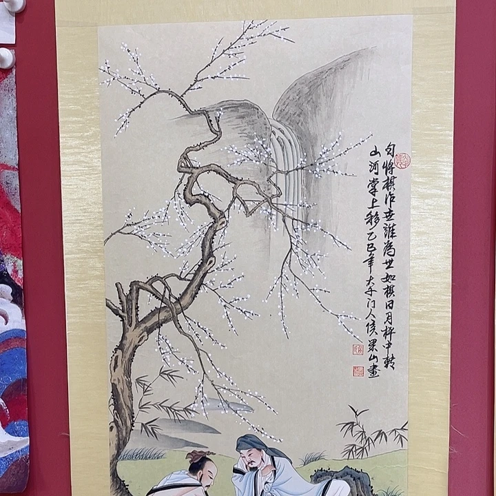 国画侯老师手绘作品