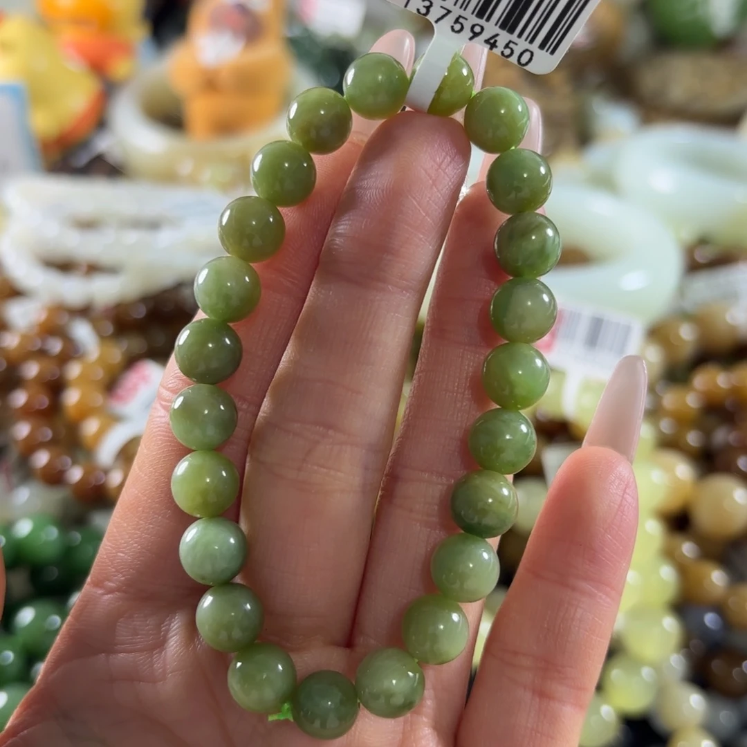 和田玉未镶嵌手串308