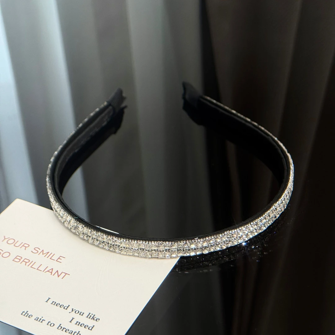 BAOSHATI/宝莎缇F-1251精致简约满钻轻奢发箍