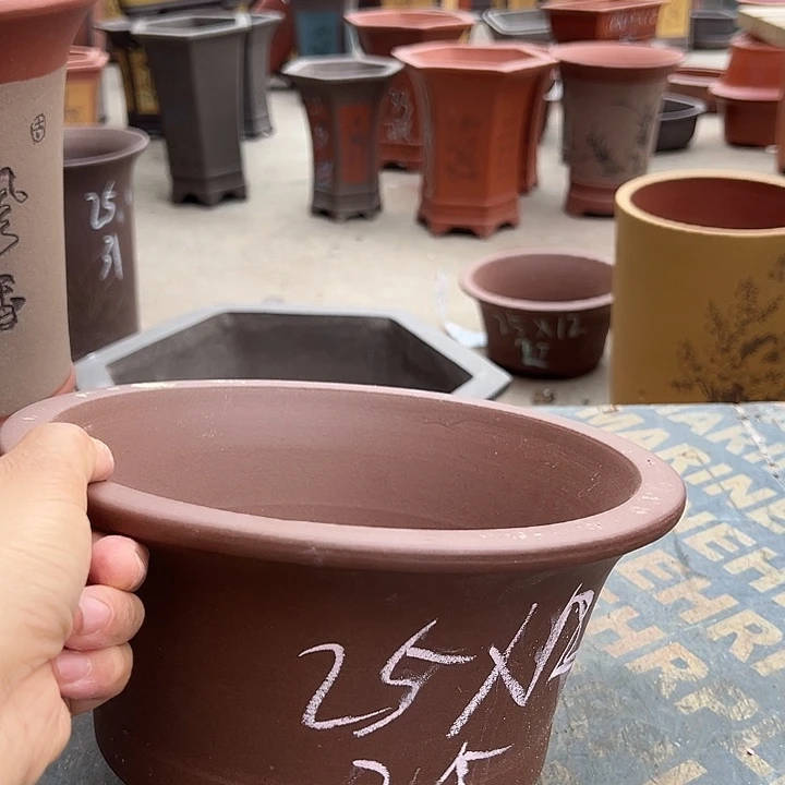 花盆清水泥透气花盆