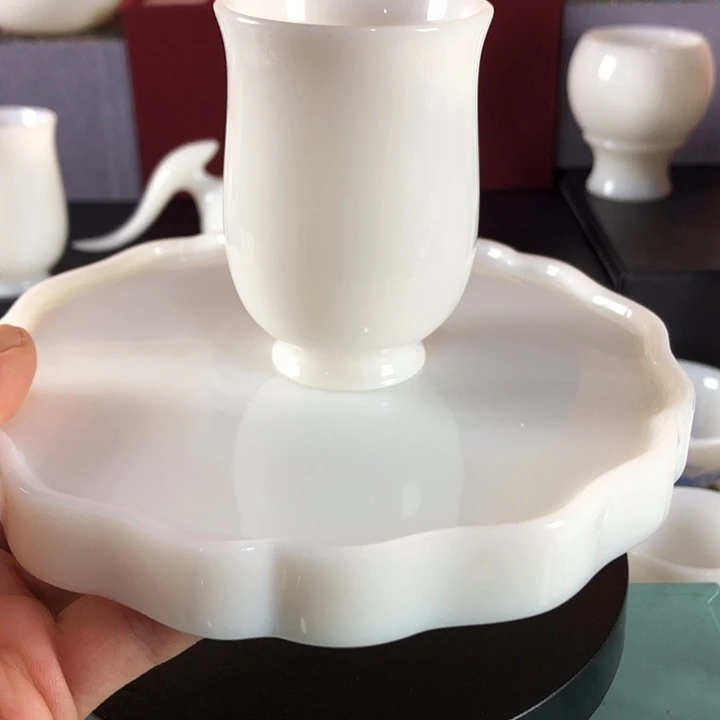 高艺堂实心壶承玫瑰杯