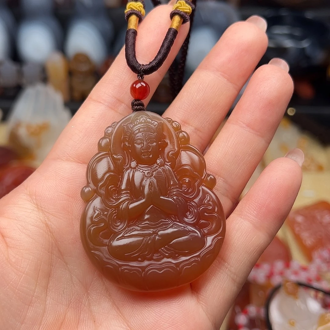 玛瑙/玉髓未镶嵌颈饰