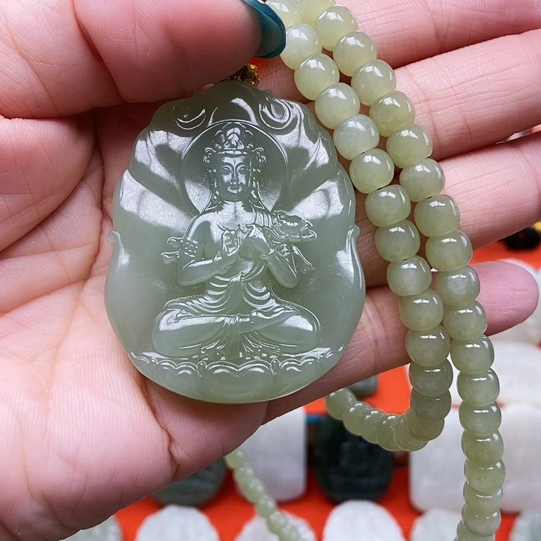 颈饰未镶嵌和田玉张*永